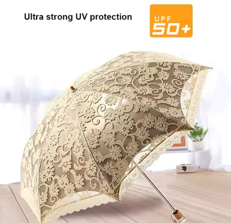 Paraguas encaje protección UV - 1