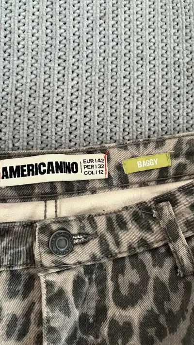 Pantalón estampado animal print Americanino - miniatura 3