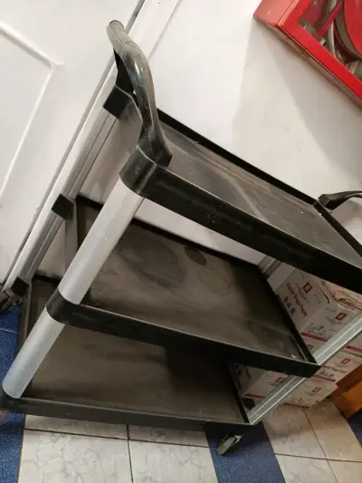 Carro de servicio plastico - miniatura 4