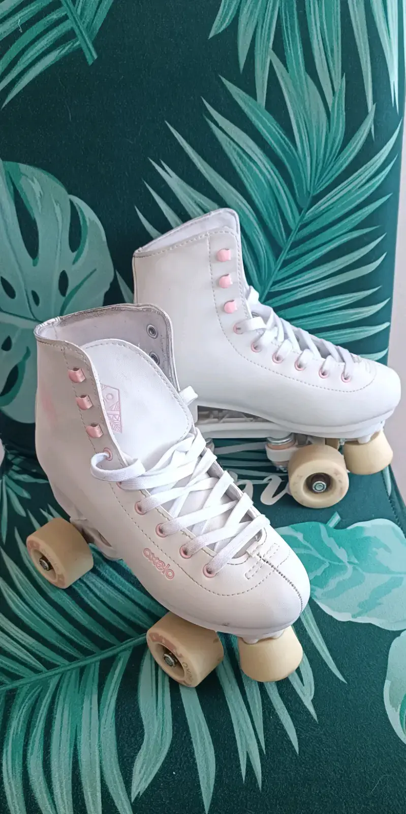 Patines de 4 ruedas blancos - 3