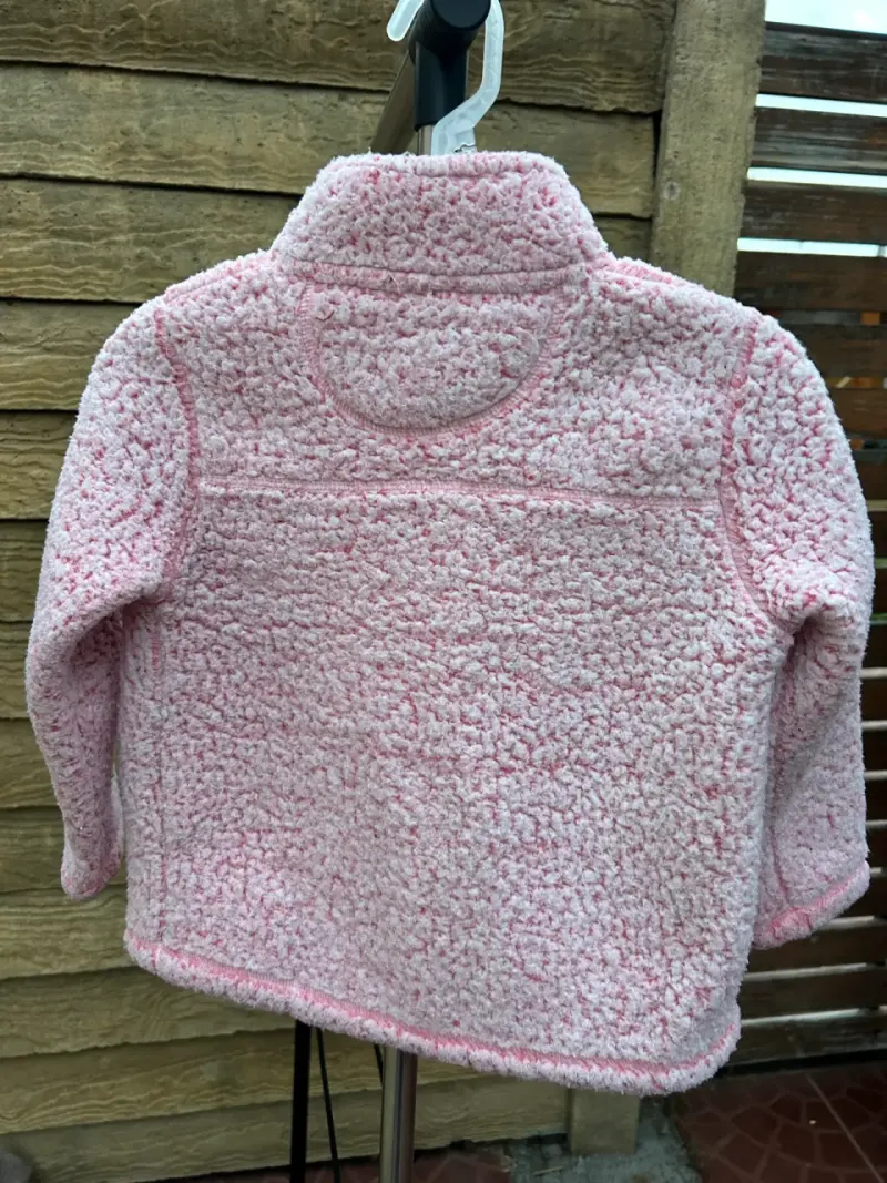 Chaqueta de polar rosada para niña, talla 4🩷 - 4