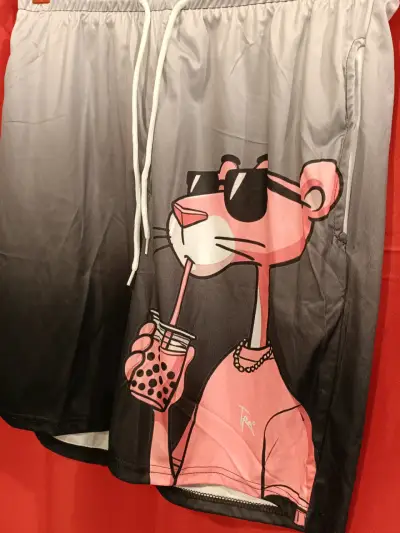 Shorts Pink Panther gris - miniatura 1