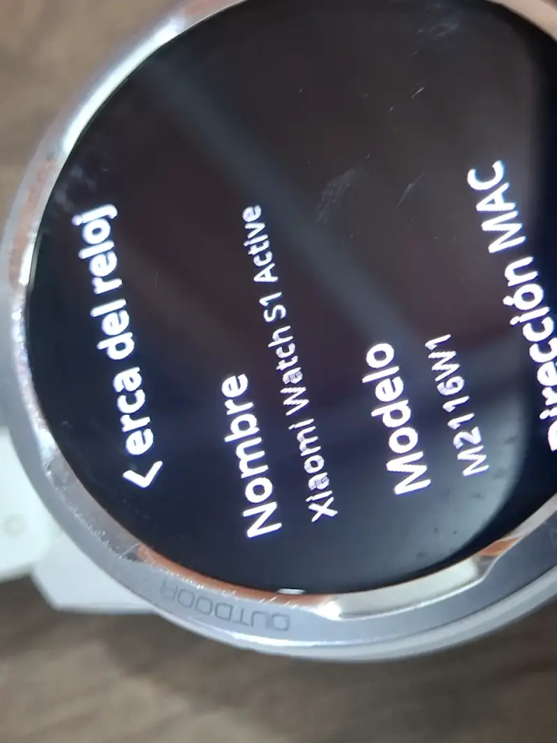 Reloj Inteligente Xiaomi Wach S1 Active Blanco - 3