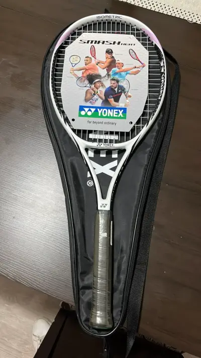 Raqueta de tenis Yonex blanca - miniatura 1