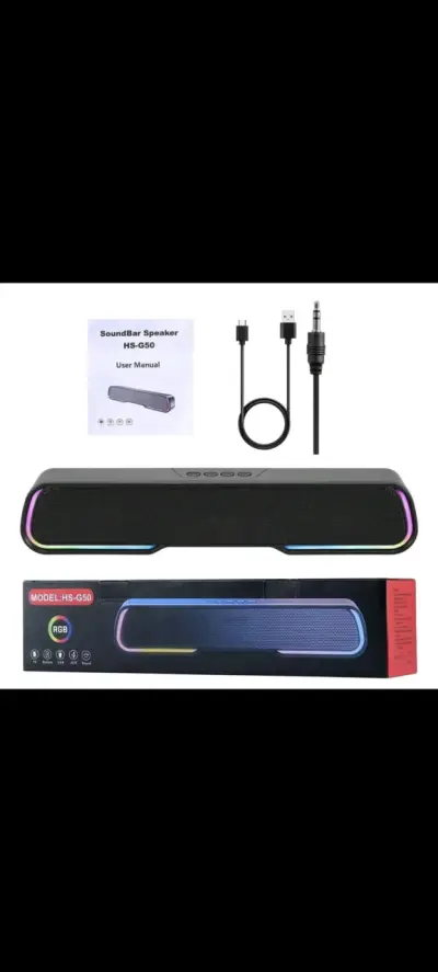 Barra de sonido Bluetooth RGB - miniatura 2
