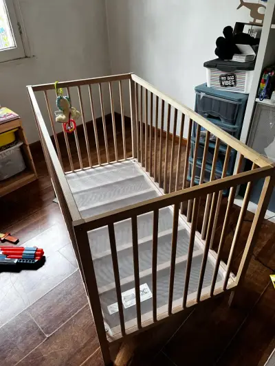 Cuna Madera Ikea - miniatura 1