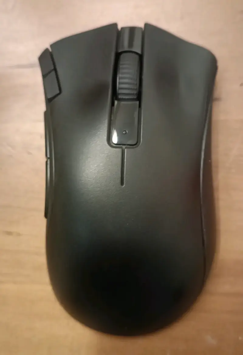 Mouse inalámbrico negro - 1