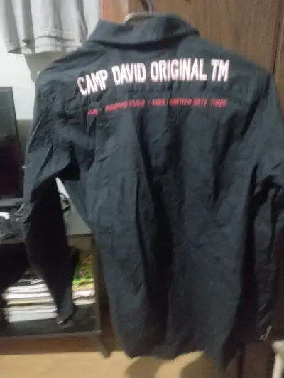 Camisa azul marino Camp David original talla xs - miniatura 2