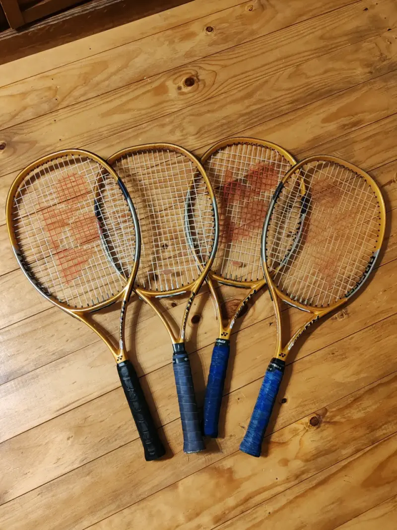 Set de raquetas de tenis vintage - 1