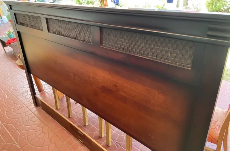 Cabecero Rossen de cama King de madera