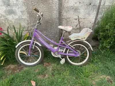 Bicicleta infantil morada Oxford y Fucsia Bianchi - miniatura 1
