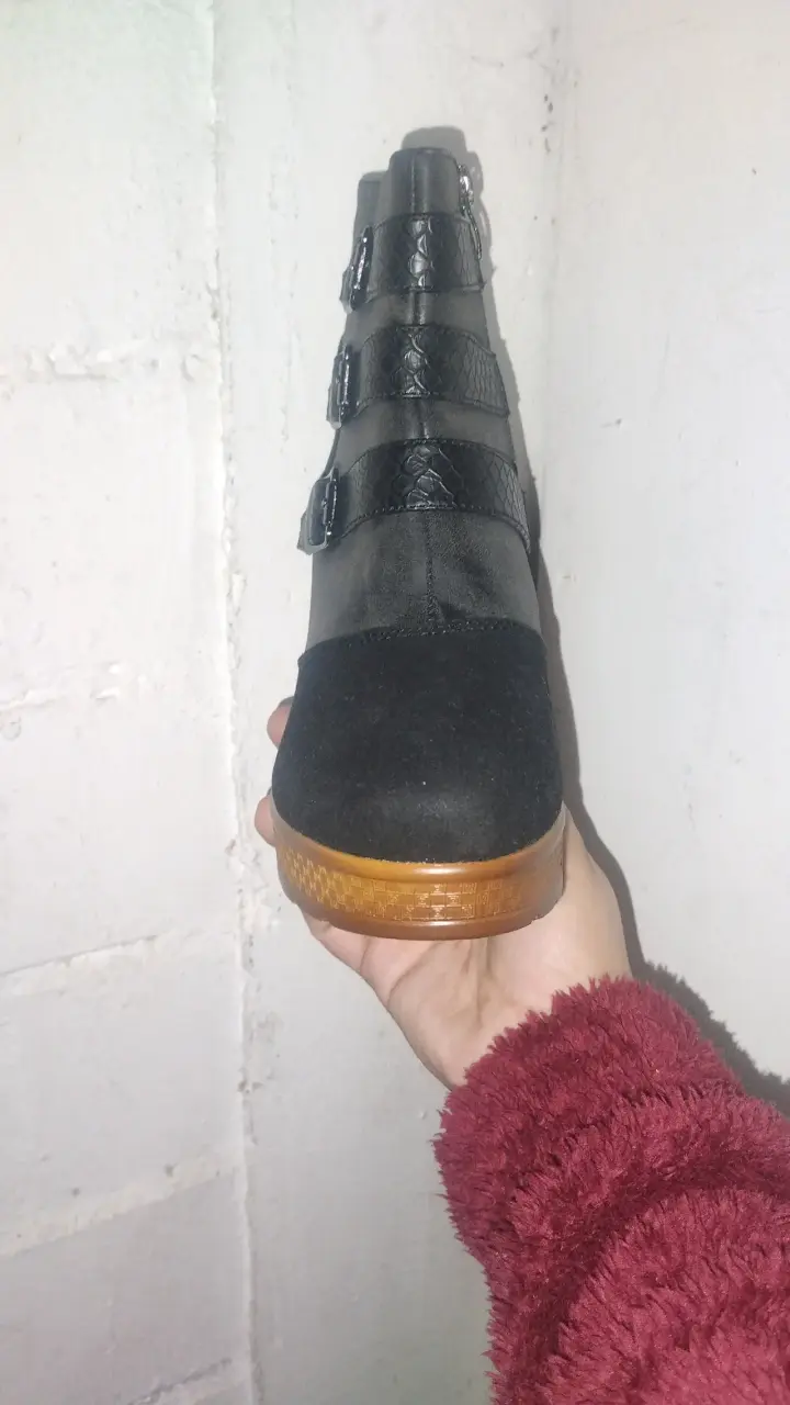 Botines negros con tacón - 3