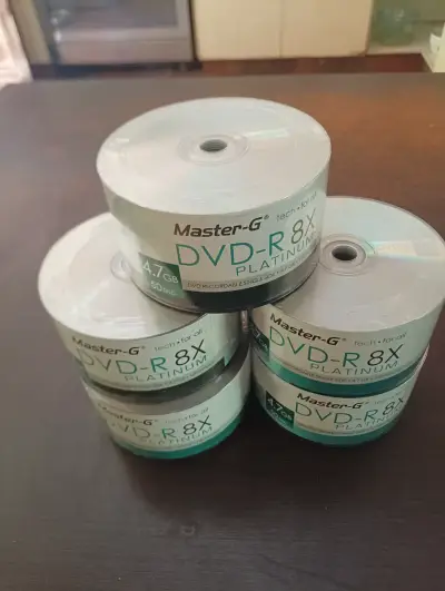 DVD-R Master-G Platinum 4.7GB (8X) 250 DVDs - miniatura 1