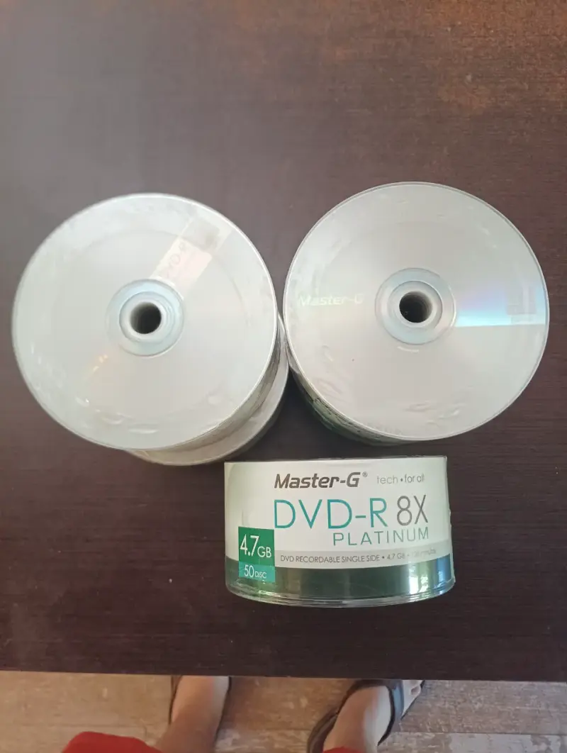 DVD-R Master-G Platinum 4.7GB (8X) 250 DVDs - 3