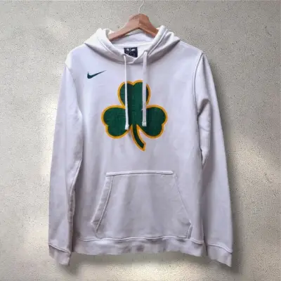 Polerón Nike Original NBA Boston Celtics Blanco - miniatura 1