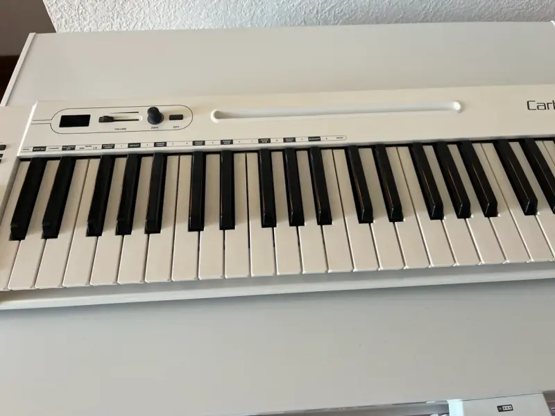 Teclado controlador MIDI blanco - 3