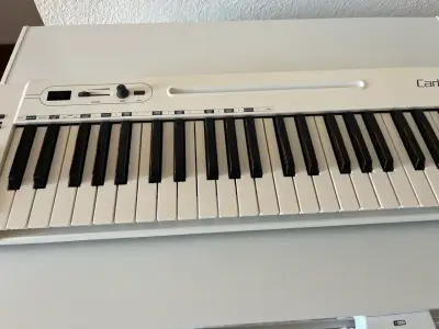 Teclado controlador MIDI blanco - miniatura 3