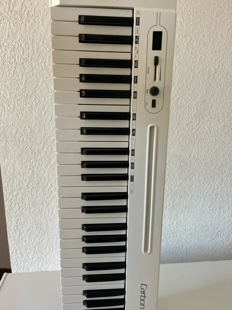 Teclado controlador MIDI blanco - 5