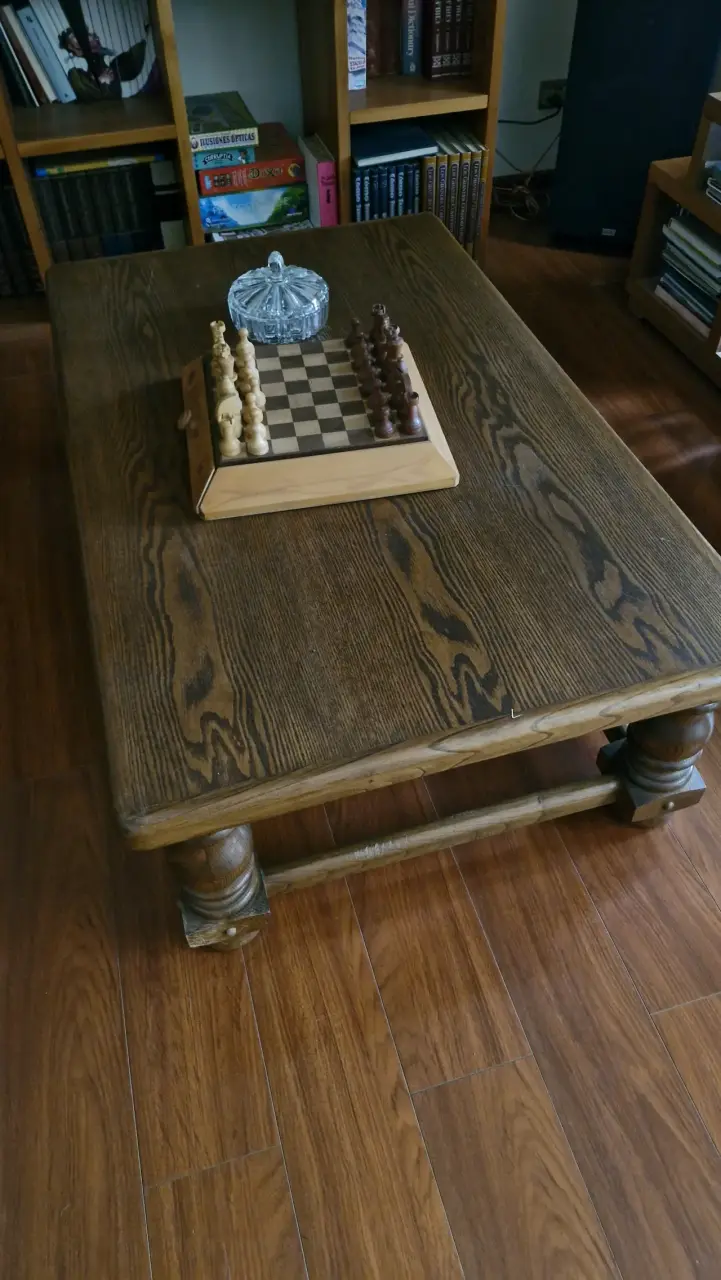 Mesa de centro de madera