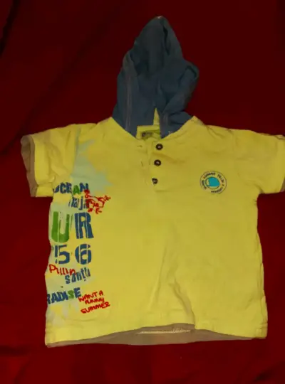 Polera roja infantil estampada - miniatura 5