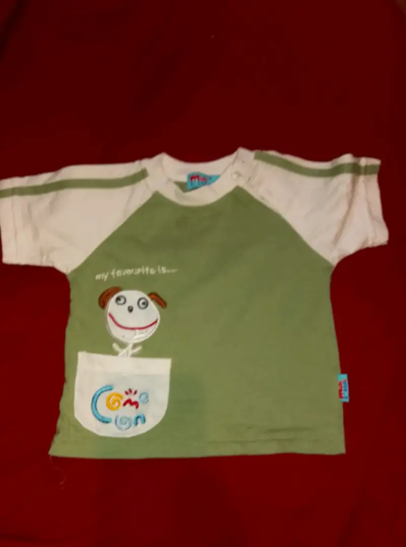 Polera roja infantil estampada - 6