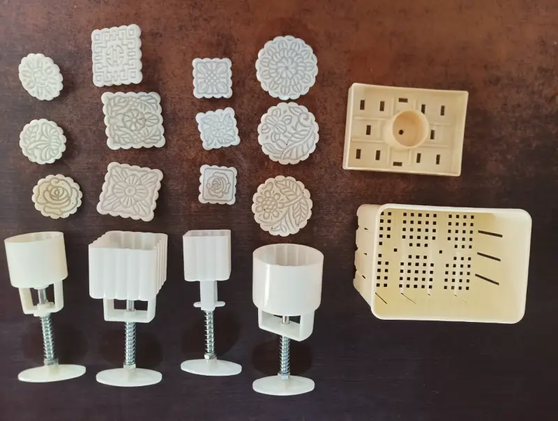 Set Moldes Mooncake + Prensa Tofu