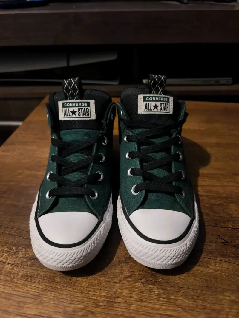 Zapatillas Converse All Star verdes - 1