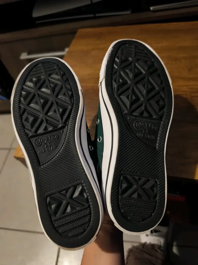 Zapatillas Converse All Star verdes - 2