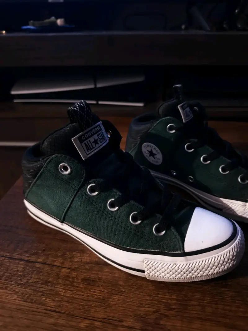 Zapatillas Converse All Star verdes - 3
