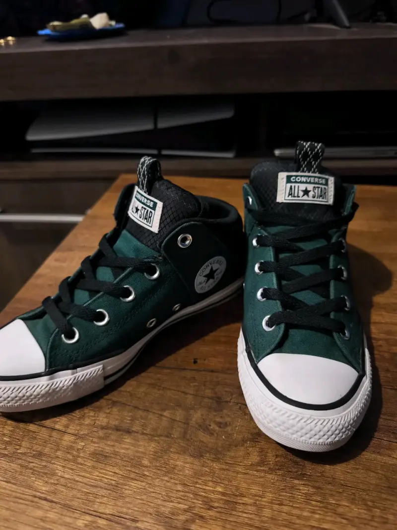 Zapatillas Converse All Star verdes - 4