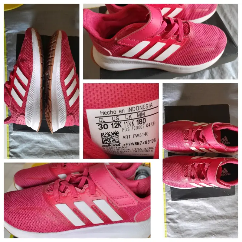 Zapatillas Adidas rosas para niñas