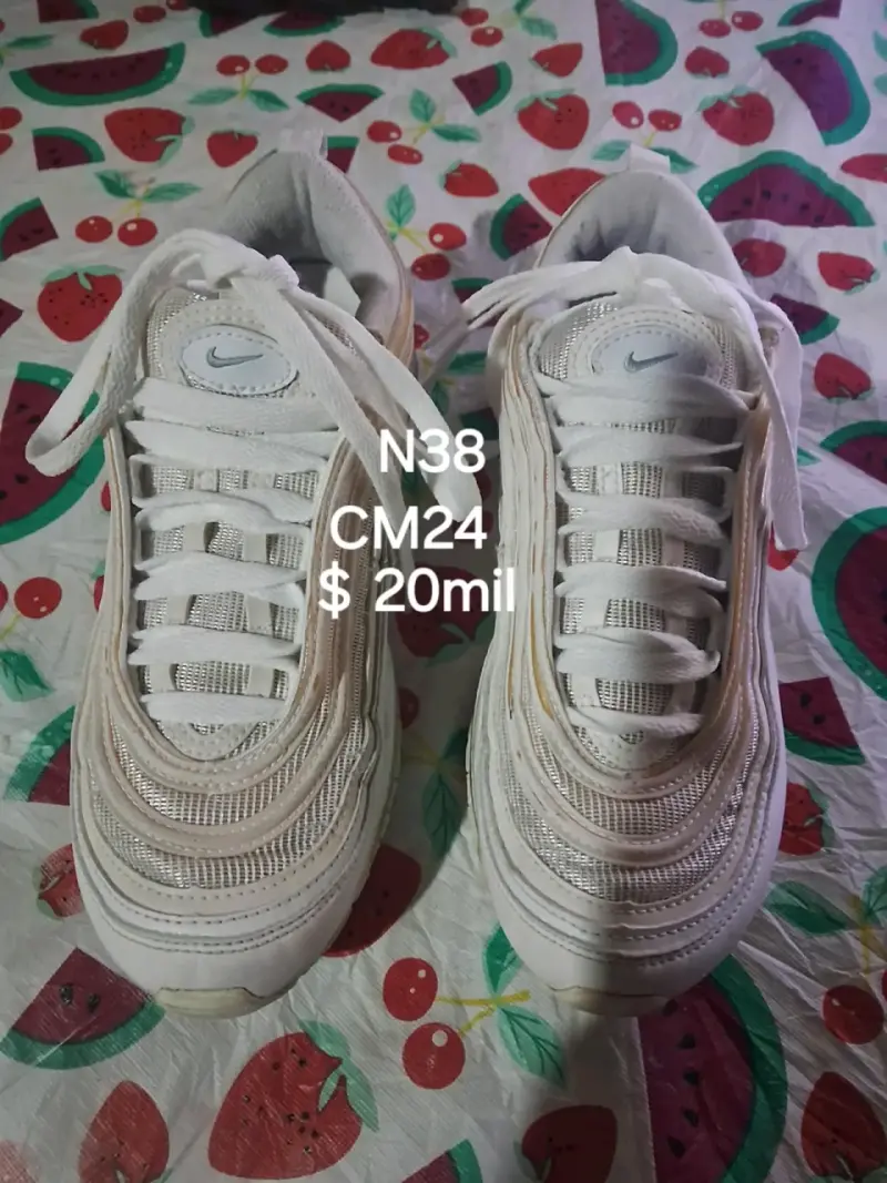 Zapatillas deportivas blancas talla 38 - 1