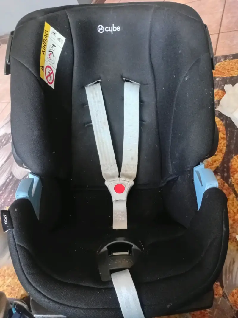 Silla de auto para bebé negra - 6