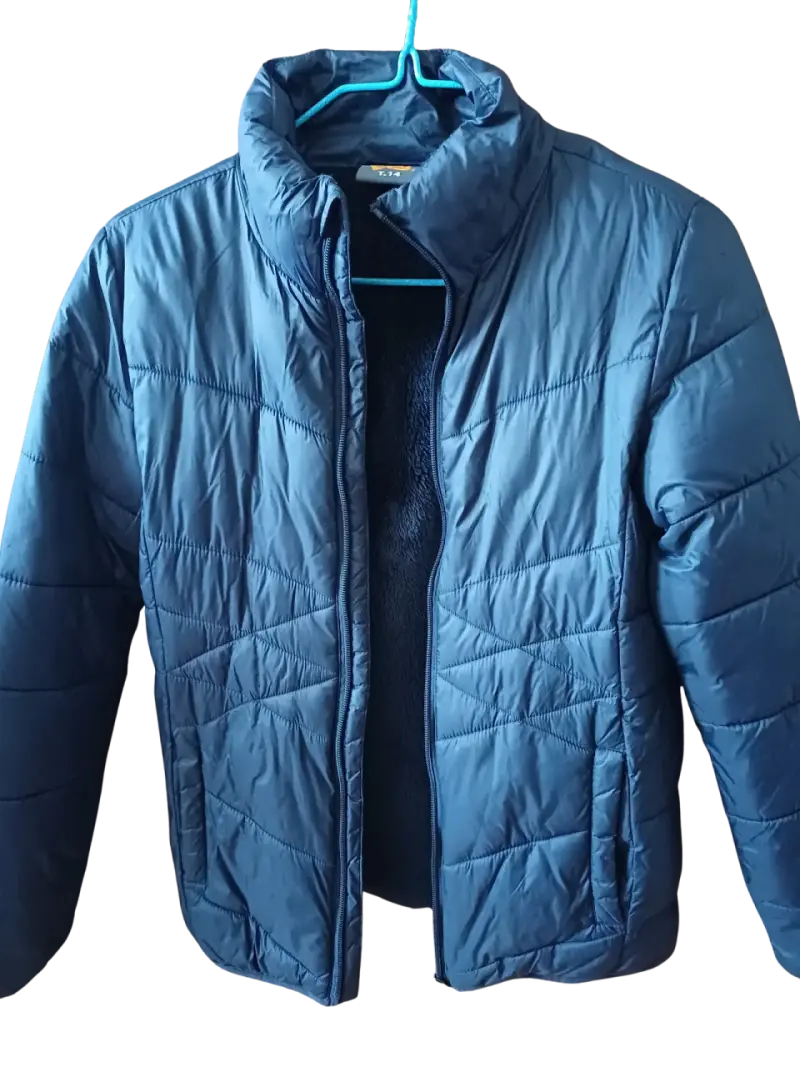 Chaqueta azul escolar