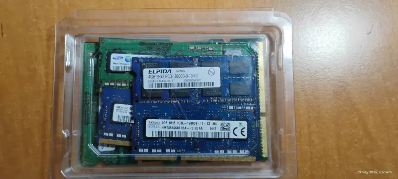 RAM DDR4/DDR3 / SSD NVME / HDD - 1