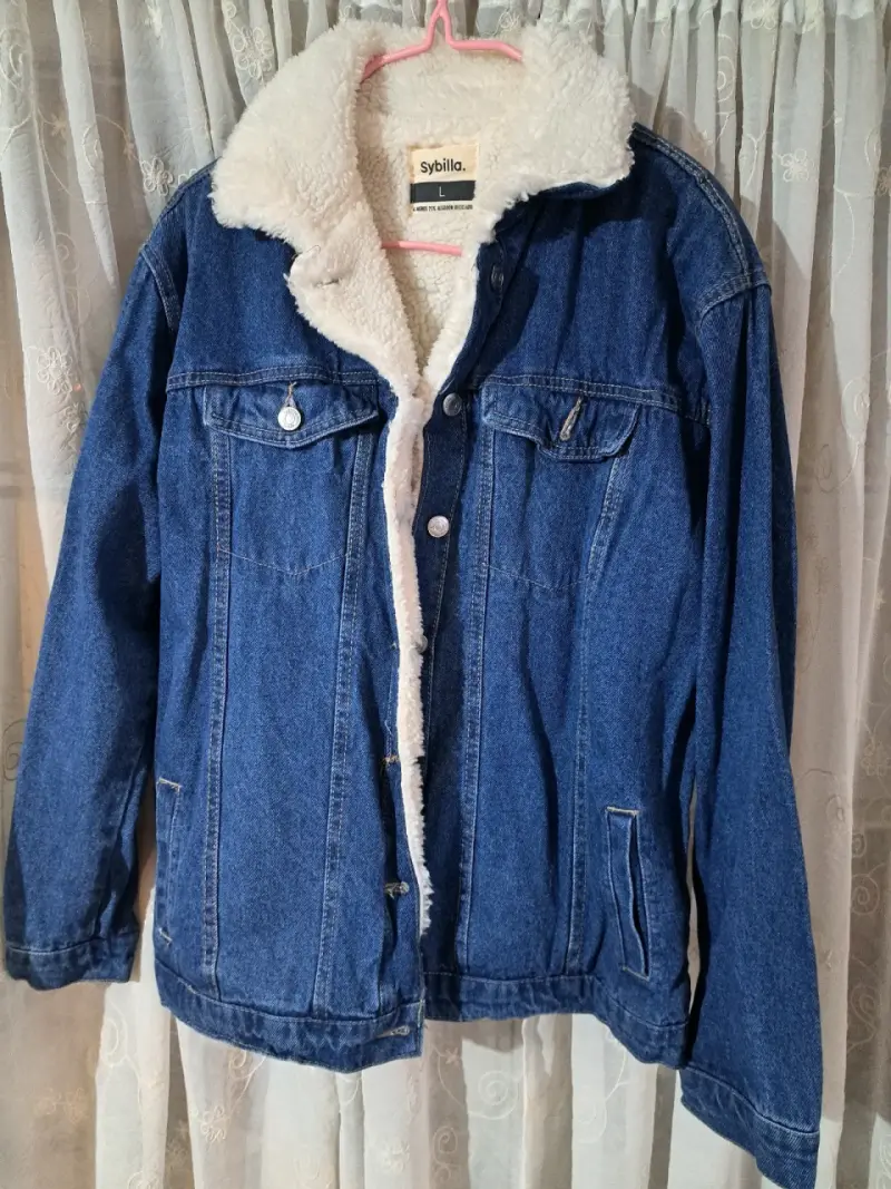 Chaqueta mezclilla con forro - 1