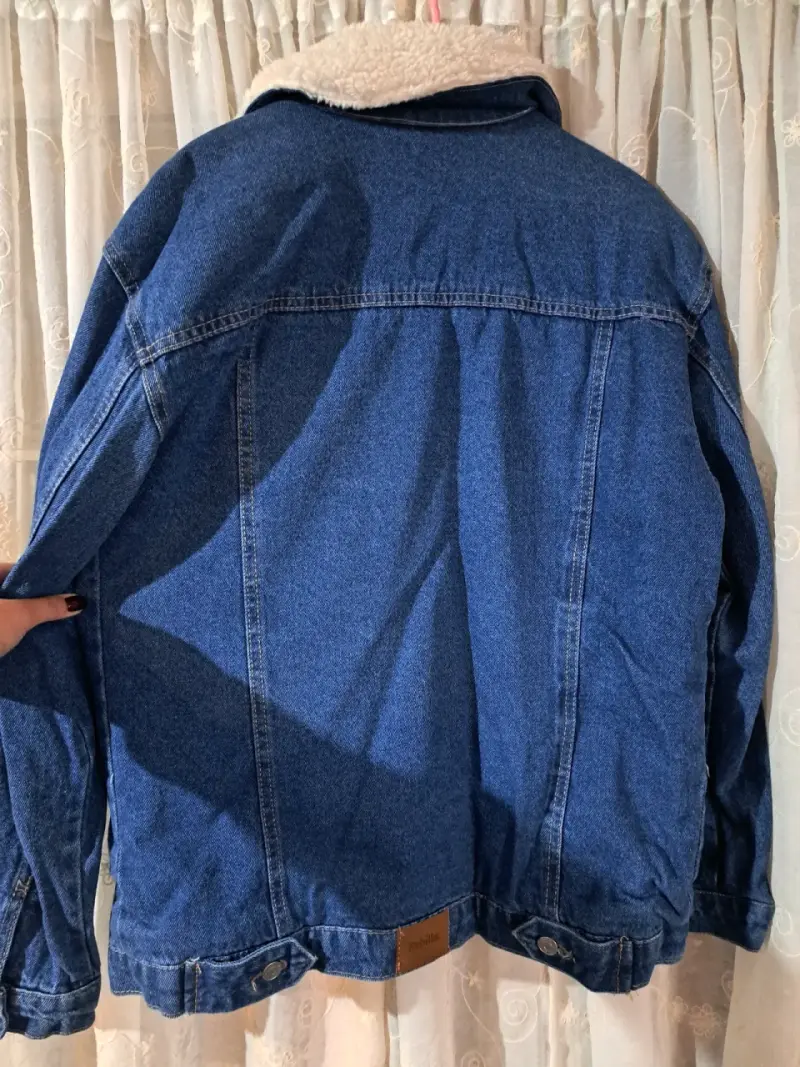 Chaqueta mezclilla con forro - 3