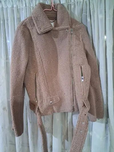 Chaqueta de mujer color beige - miniatura 3
