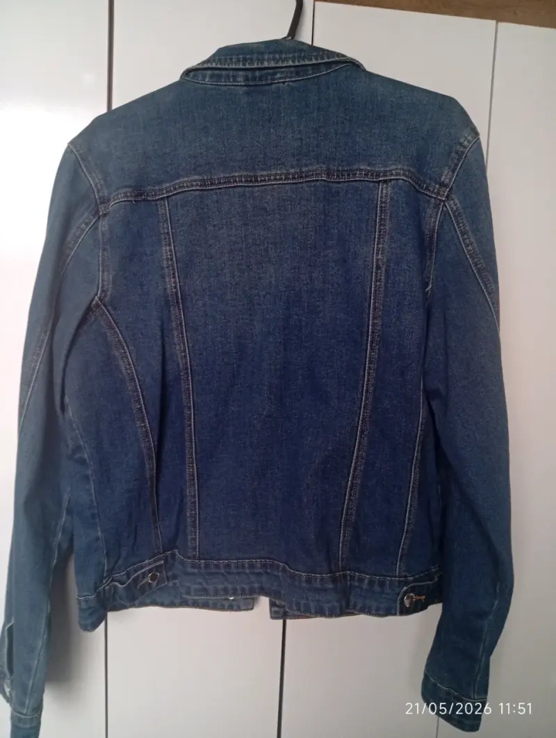 Chaqueta de mezclilla azul - 2