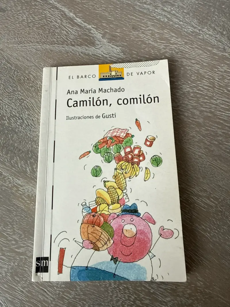 Libro Camilón, comilón