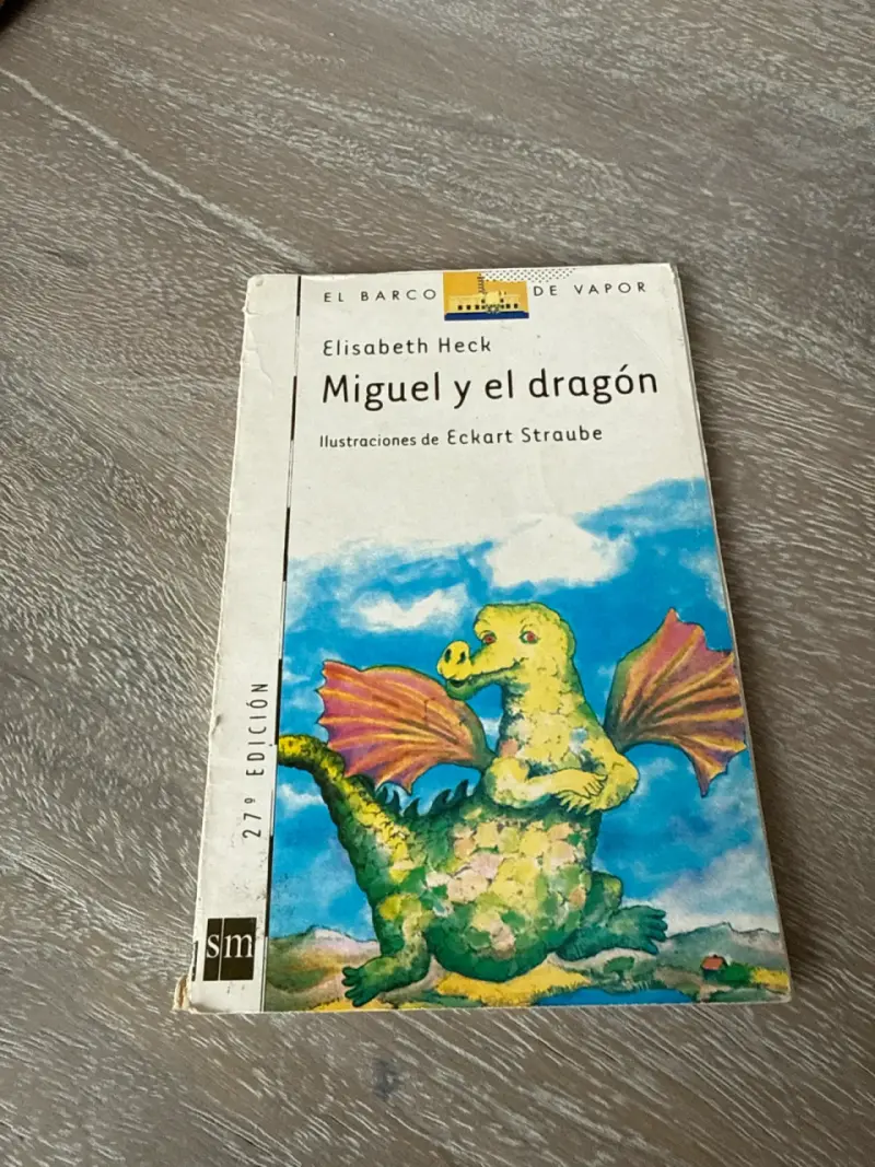 Libro Miguel y el dragón