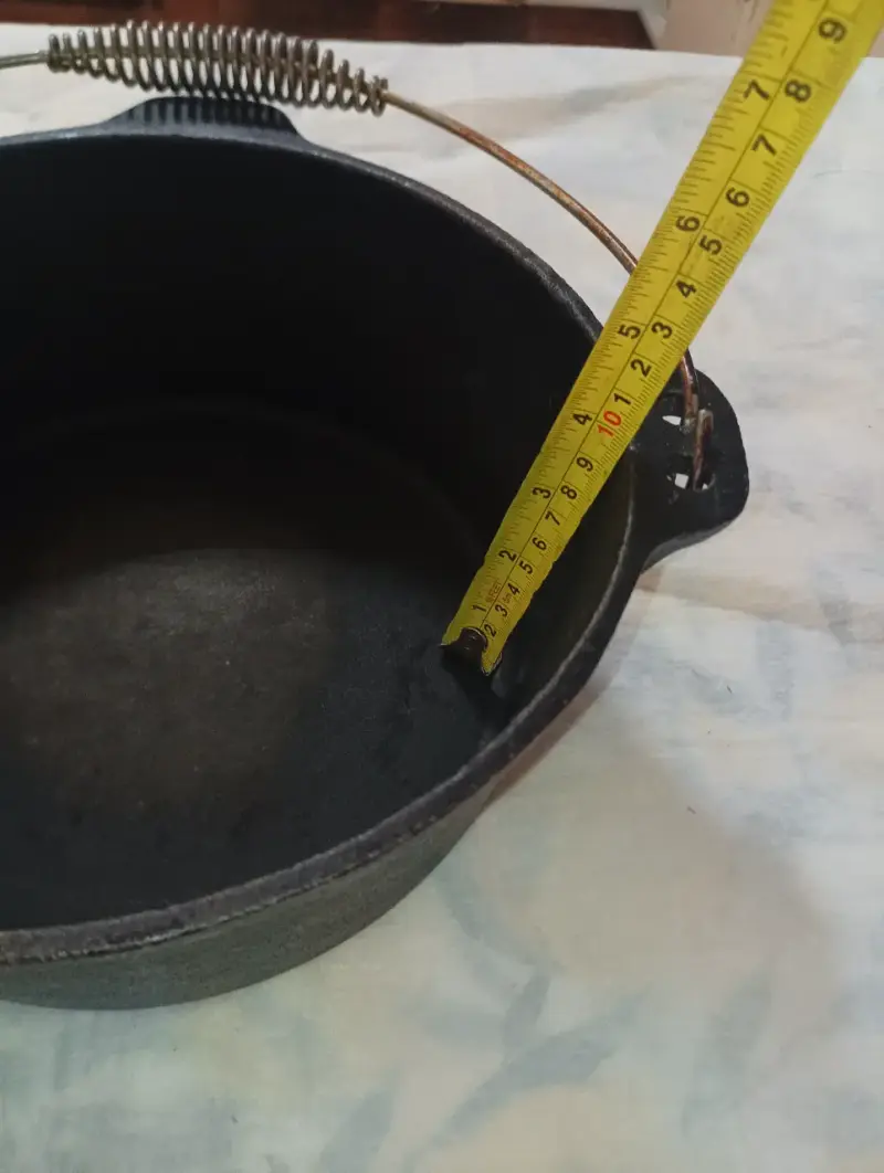 Cacerola Old Mountain 30 cm – Hierro Fundido - 4
