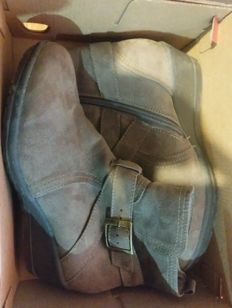 Botas de gamuza marrón talla 37 - 1