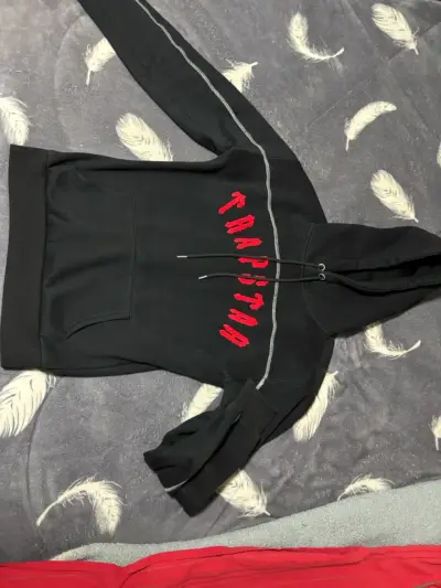 Polerón negro con capucha Trapstar - miniatura 1