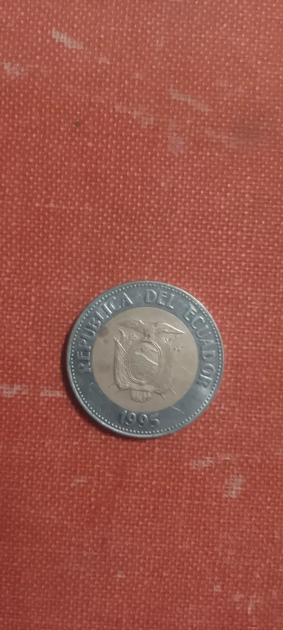 Moneda conmemorativa Ecuador 100 sucres - 2