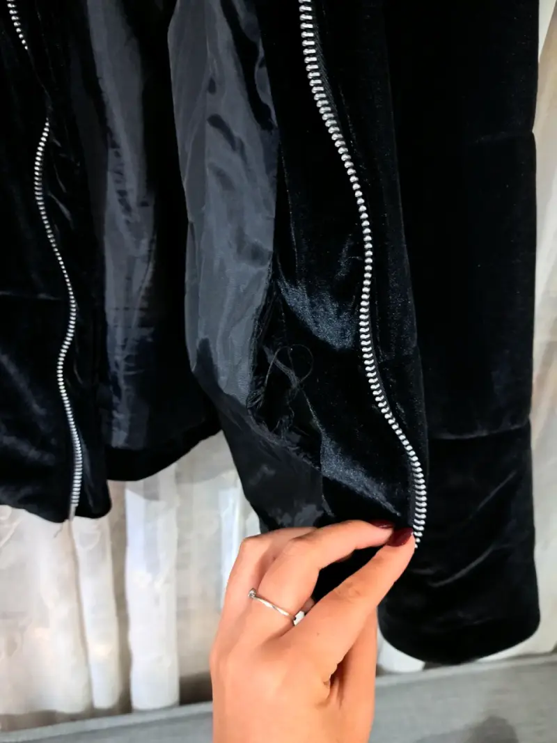 Chaqueta negra gruesa - 2
