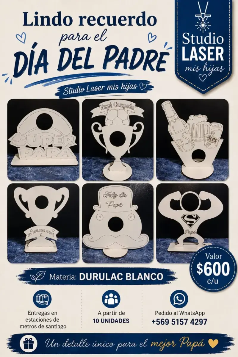 Adornos día del padre en durulac - 1