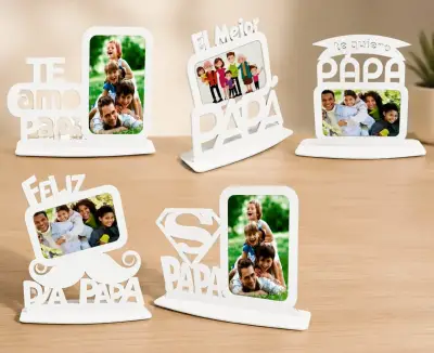 Adornos día del padre en durulac - miniatura 2