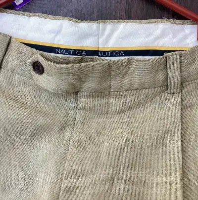 Pantalones beige clásicos - miniatura 4
