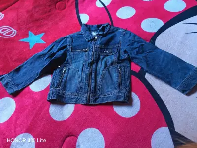 Jardinera denim infantil - miniatura 3